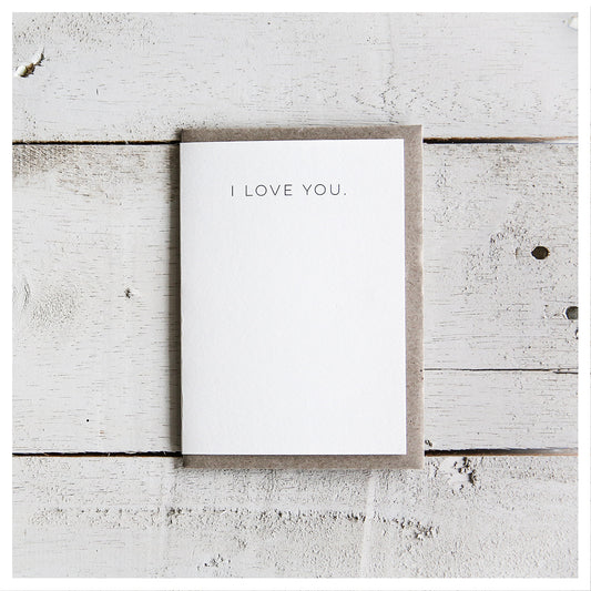 I Love You